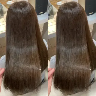 ロング カラー 阿部 祥大のヘアスタイル