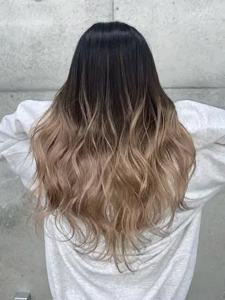 ロング 山田 絵里菜のヘアスタイル