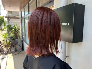 ミディアム 🩵FERIA 桃山台　足立あゆみのヘアスタイル