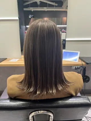 ミディアム 五月女 和樹のヘアスタイル