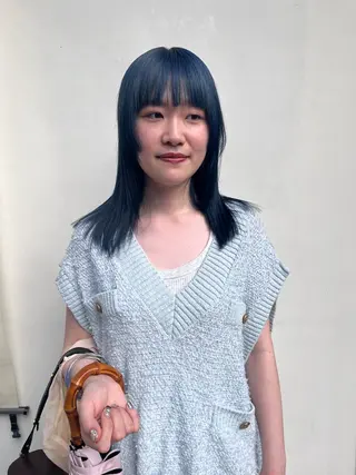 ミディアム カラー トレンドヘア◎ 店長 清原佑太のヘアスタイル