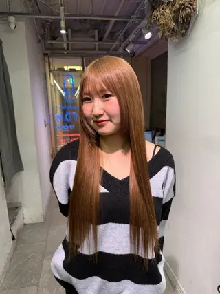 ロング miwa 🖤のヘアスタイル