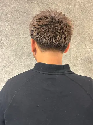 メンズ りんと/天神/カット モデル募集/艶カラーのヘアスタイル