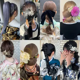 ヘアアレンジ 大人可愛いヘアメイク 💋🧚‍♀️しずかのヘアスタイル