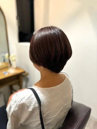 ショート カラー 川中 琉以のヘアスタイル