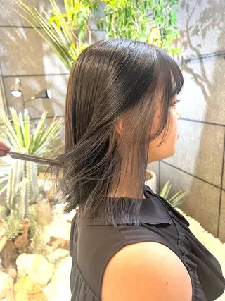 ミディアム 酸性ストレート 🇰🇷しゅうのヘアスタイル