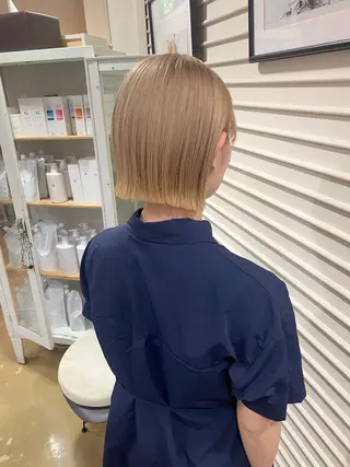 ショート カラー ハイトーンカラー 🍬Rinka🍬のヘアスタイル