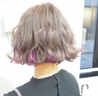 ショート カラー 瀬尾 加寿馬のヘアスタイル