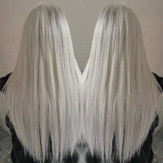 ロング シール、 ハネエクステのヘアスタイル