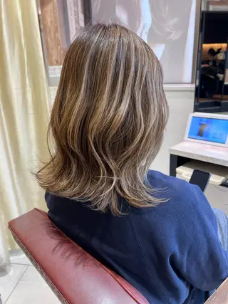 ミディアム カラー ✨カラーの悩み 解決✨斎藤相慶のヘアスタイル