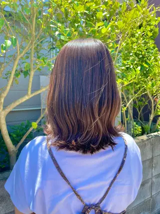 ミディアム 佐藤 大征のヘアスタイル