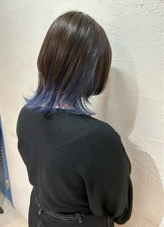 ミディアム ウルフカット 🐹朝日🐹のヘアスタイル