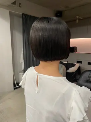 ミディアム カラー 表参道🌿赤み消し カラー/チナツのヘアスタイル