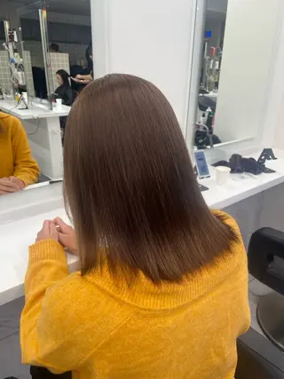 ミディアム カラー 🎀暖色/ラベンダー /paru🤍のヘアスタイル