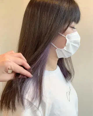 ロング カラー mako🌷ミニモ 限定クーポン多数🆕のヘアスタイル