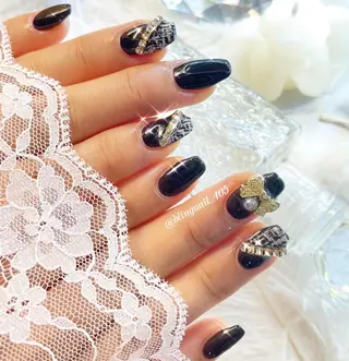 ネイル 23時まで❤︎韓国、 ワンホンネイルのネイルデザイン