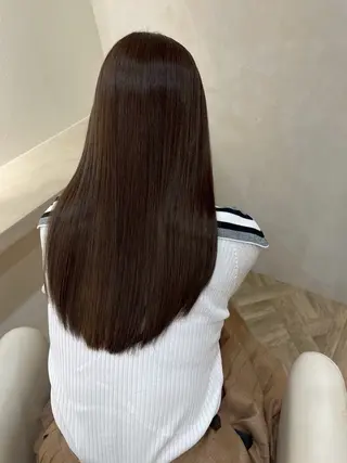 ロング 髪質改善/縮毛矯正 新潟/レイヤー/有紗のヘアスタイル