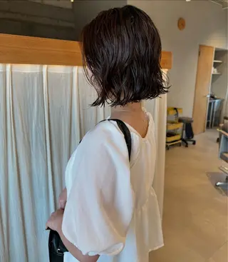 ショート パーマ レイヤー/ボブパーマ /垢抜け/タクミのヘアスタイル