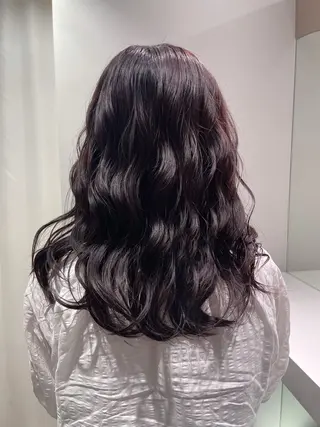 ロング カラー 佐野 えり奈のヘアスタイル