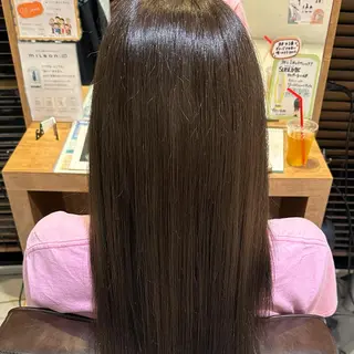 ロング カラー レイヤー×顔周り/ 髪質改善/川上京香のヘアスタイル