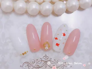 ネイル MiKi Nai池袋 長さだし得意のネイルデザイン