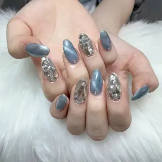 ネイル 🎀nana🫧 ワンホンネイル🎀のネイルデザイン