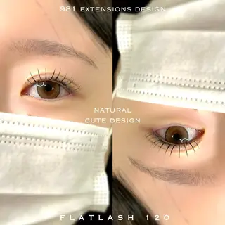 マツエク・マツパ 981 KURUMIのマツエク・マツパデザイン