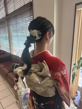 ロング 🦋ブリーチなしダブ ルカラー🌈MEGUのヘアスタイル