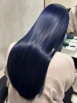 ロング FLEEK 安立徹のヘアスタイル