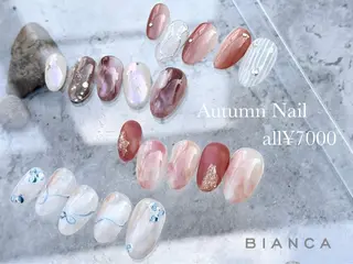 ネイル Bianca長津田 Mukae⋆.✶🖤のネイルデザイン