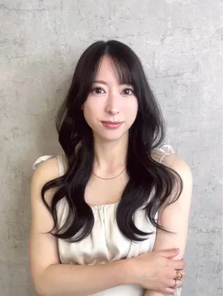ロング トレンド韓国レイヤー 🇰🇷のんのヘアスタイル