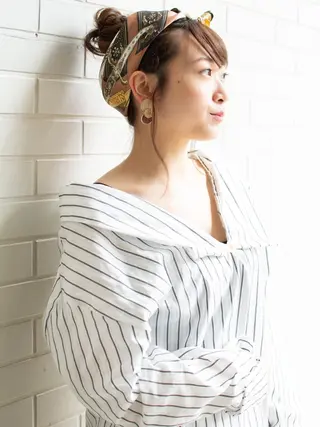 セミロング カラー ヘアアレンジ 斉藤 正敏のその他イメージ