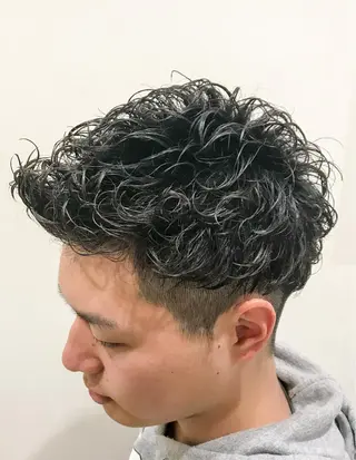 ショート パーマ メンズ 🤎NICHE 🤎 🌈坂口拓斗🌈のヘアスタイル