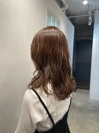 セミロング パーマ ☆ HARUKA ☆のヘアスタイル