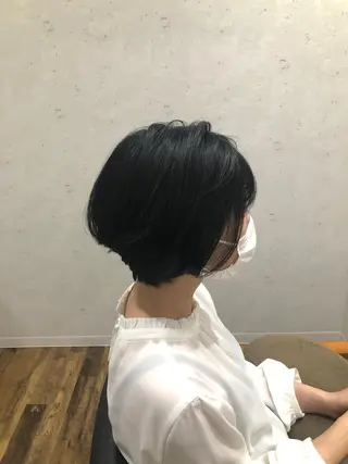 ショート ナチュラルカラー 錦糸町【三橋衿奈】のヘアスタイル