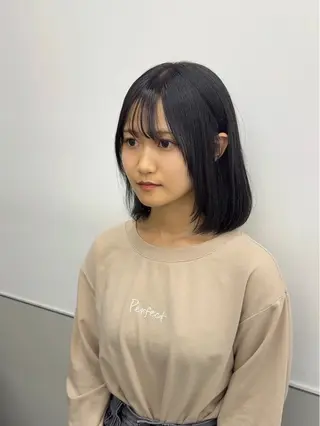 ミディアム カラー 韓国ヘア🇰🇷 スズキのヘアスタイル