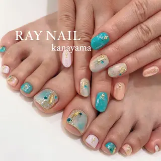 ネイル Arowa 伊田のネイルデザイン