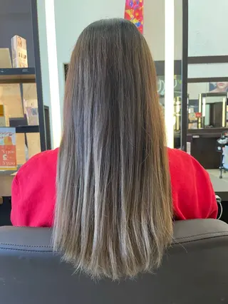 ロング 福田 宗幸のヘアスタイル