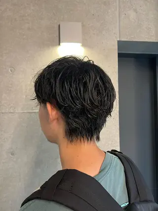 パーマ メンズ 吉野 瑳桜のヘアスタイル