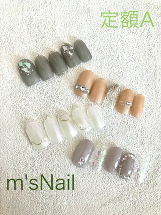 ネイル m'sNail 福岡西区 ネイルのネイルデザイン