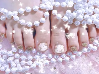 ネイル 🎀ゆうず 𝜗𝜚 ྀིのネイルデザイン