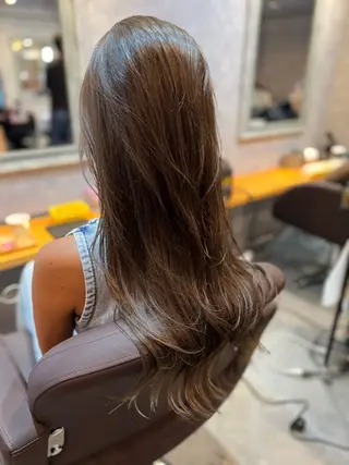 ロング 🍀艶髪縮毛矯正/ 風殿　滉太🍀のヘアスタイル