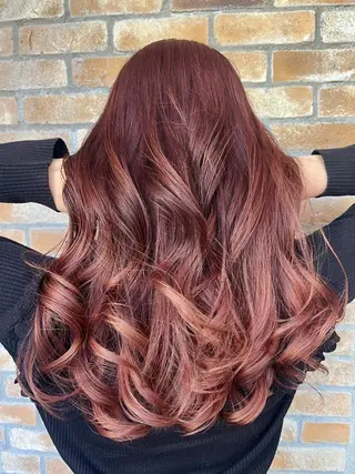 ロング LucksiMie ginza 明松のヘアスタイル