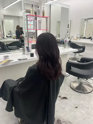 カラー 🍒暖色ダブルカラー /FUKA🍒のヘアスタイル