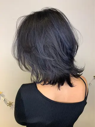 ミディアム カラー 韓国風・ブリーチなし ・あり後藤　一斗店長のヘアスタイル