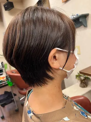 ショート カラー liL  hair サトウリョウタのヘアスタイル