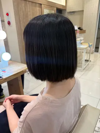 ショート 本厚木パーマ&ブリー チMEN'Sショートのヘアスタイル