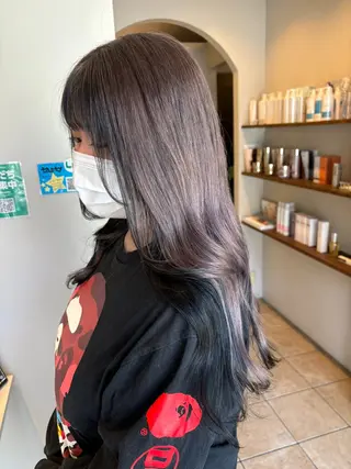 ロング 透明感カラー🎀 tasty/makoのヘアスタイル