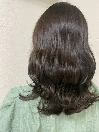 ミディアム カラー ✨髪質改善特化サロン ✨alushe✨のヘアスタイル