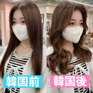 ロング 髪質改善/ メンズカット・パーマのヘアスタイル